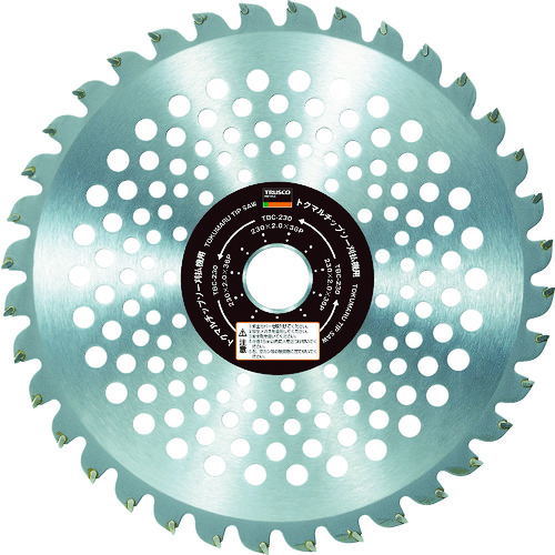 TRUSCO　トクマルチップソー刈払機用　230X25．4X36P